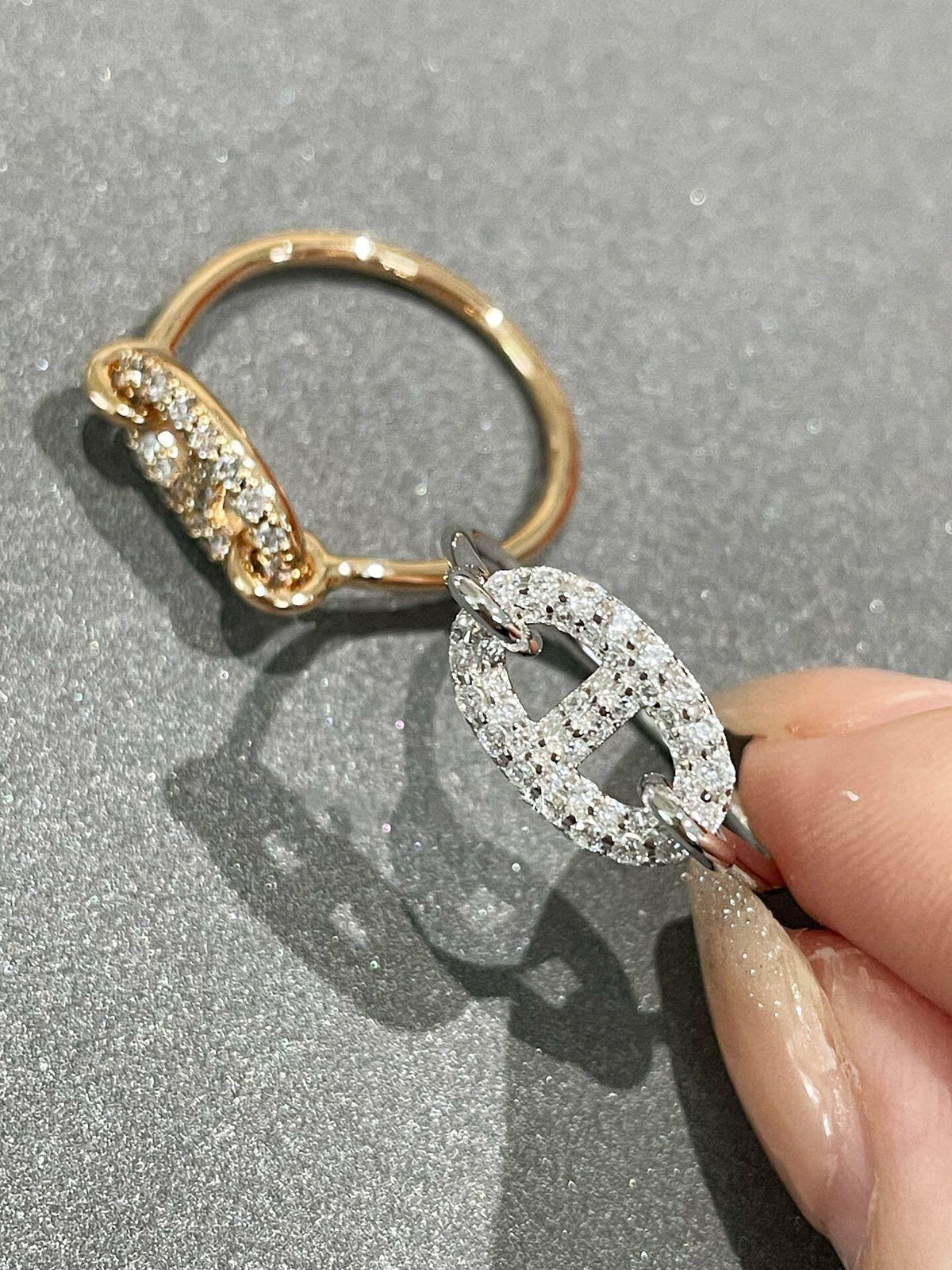 [⭐Reverie Jewels]RONDE SMALL DIAMOND RING