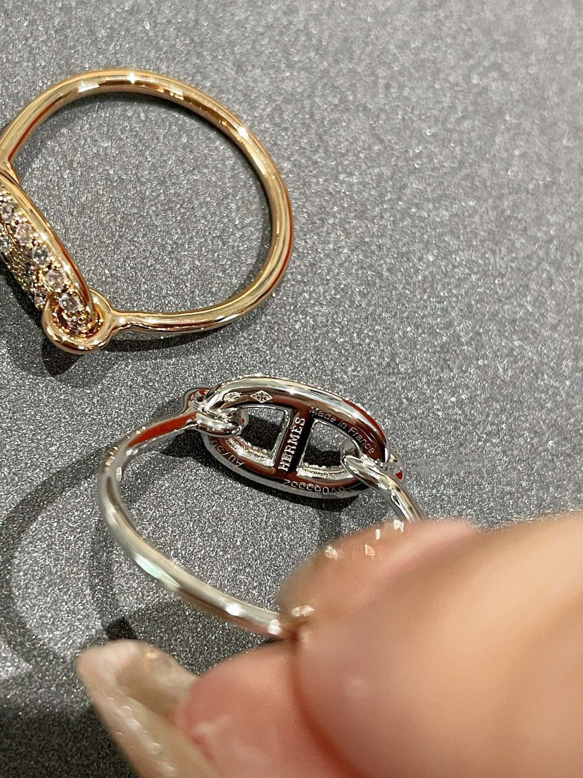 [⭐Reverie Jewels]RONDE SMALL DIAMOND RING