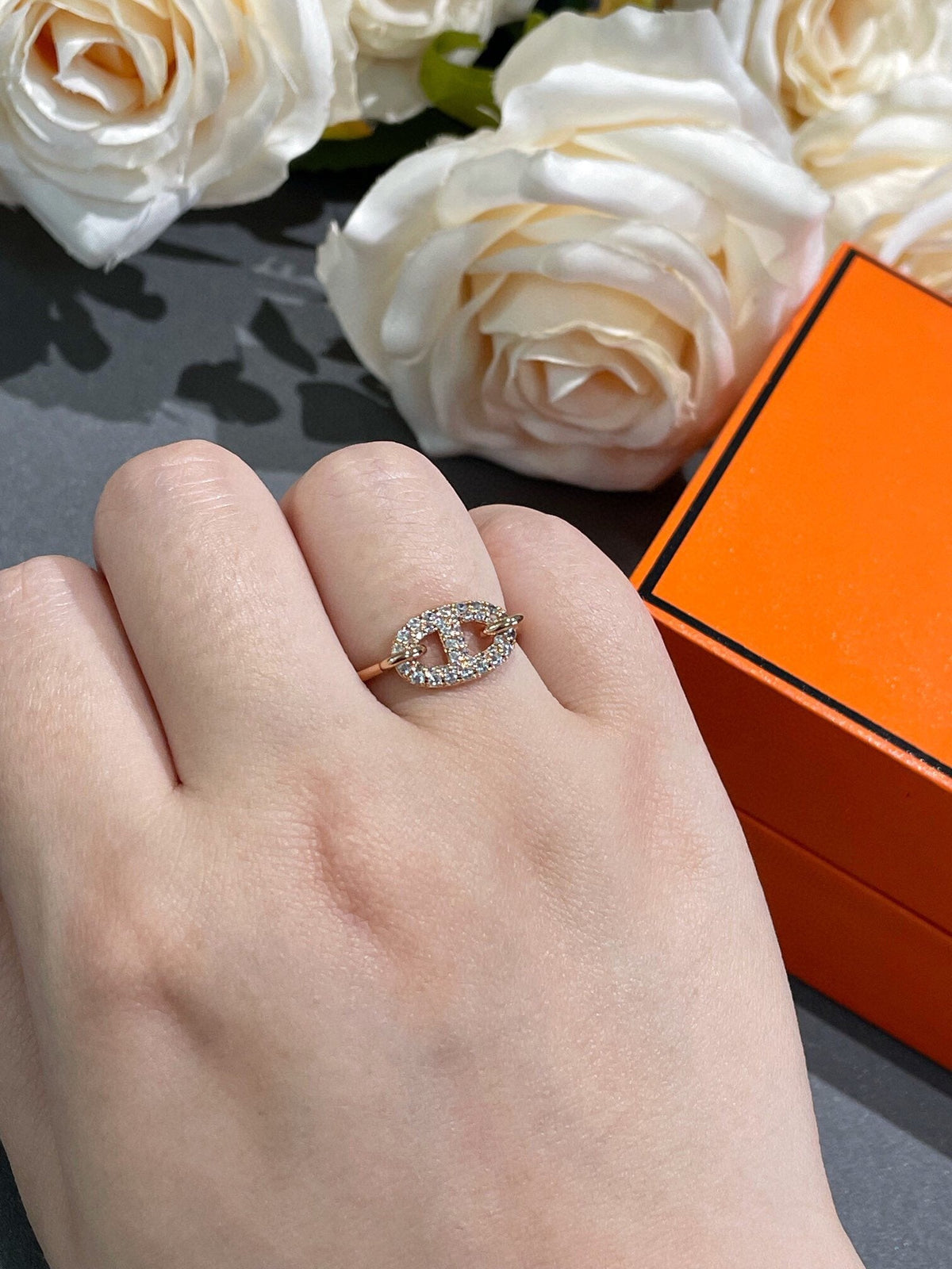 [⭐Reverie Jewels]RONDE SMALL DIAMOND RING