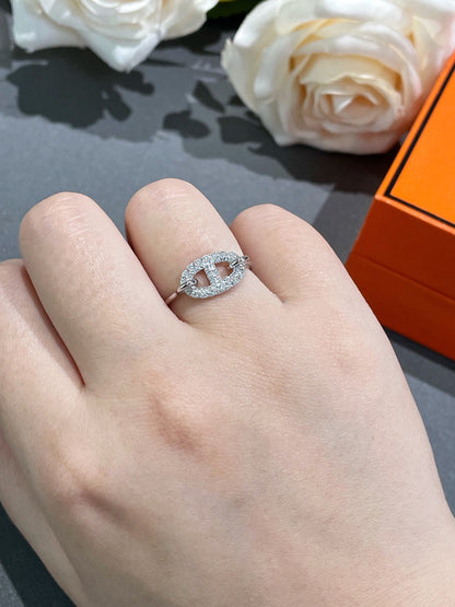 [⭐Reverie Jewels]RONDE SMALL DIAMOND RING