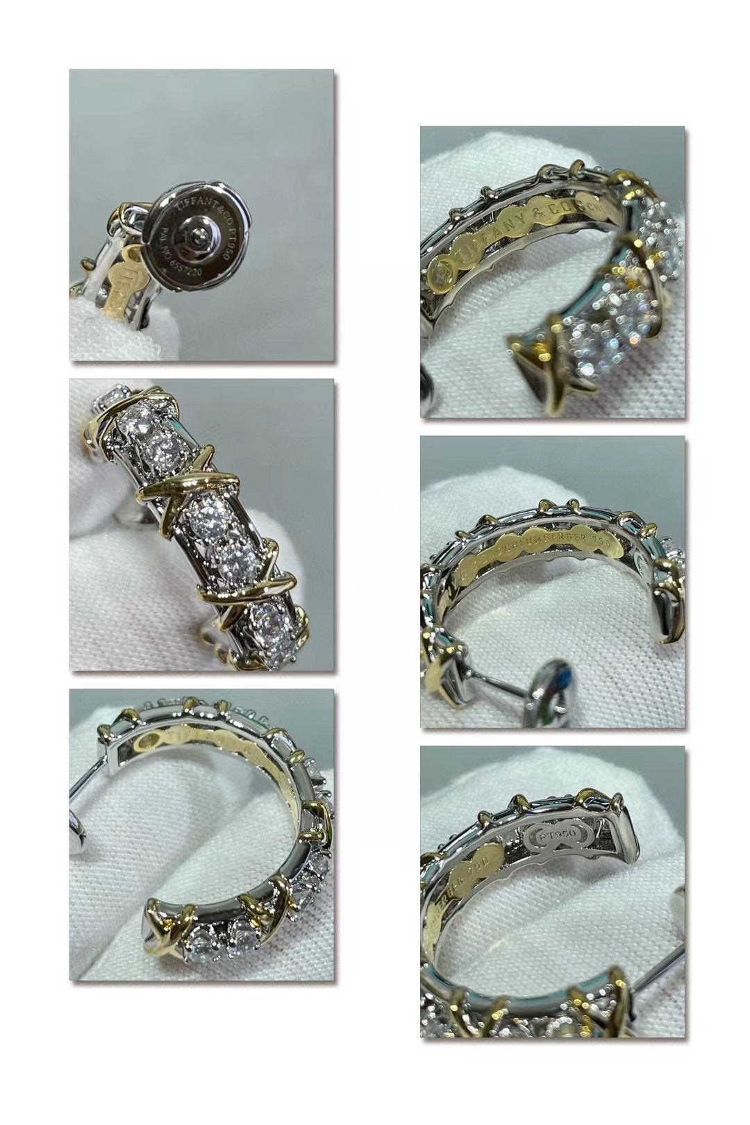 [Reverie Jewels]SCHLUMBERGER GOLD DIAMOND EARRINGS