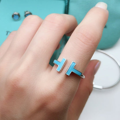 [Reverie Jewels]T SMALL TURQUOISE SILVER RING