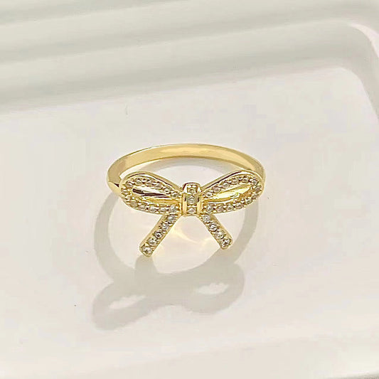 [Reverie Jewels]TWIST BOW RING