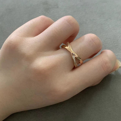 [Reverie Jewels]ATLAS X DIAMOND RING