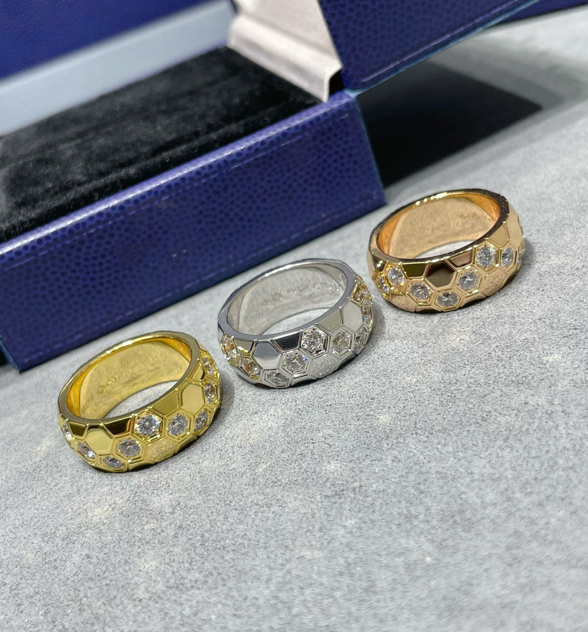 [⭐Reverie Jewels]BEE LOVE DIAMOND LARGE RING