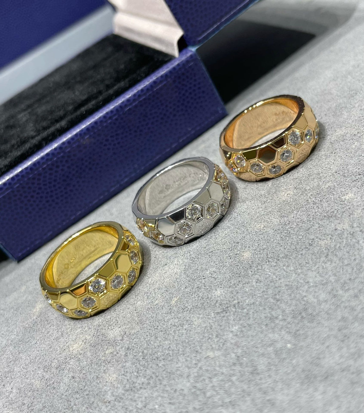 [⭐Reverie Jewels]BEE LOVE DIAMOND LARGE RING