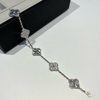 [⭐Reverie Jewels] CLOVER 5 MOTIF LASER BRACELET COLLECTION