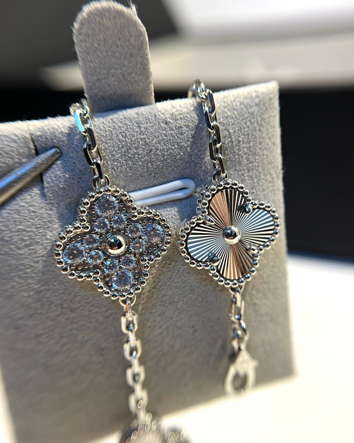[⭐Reverie Jewels] CLOVER 5 MOTIF LASER BRACELET COLLECTION
