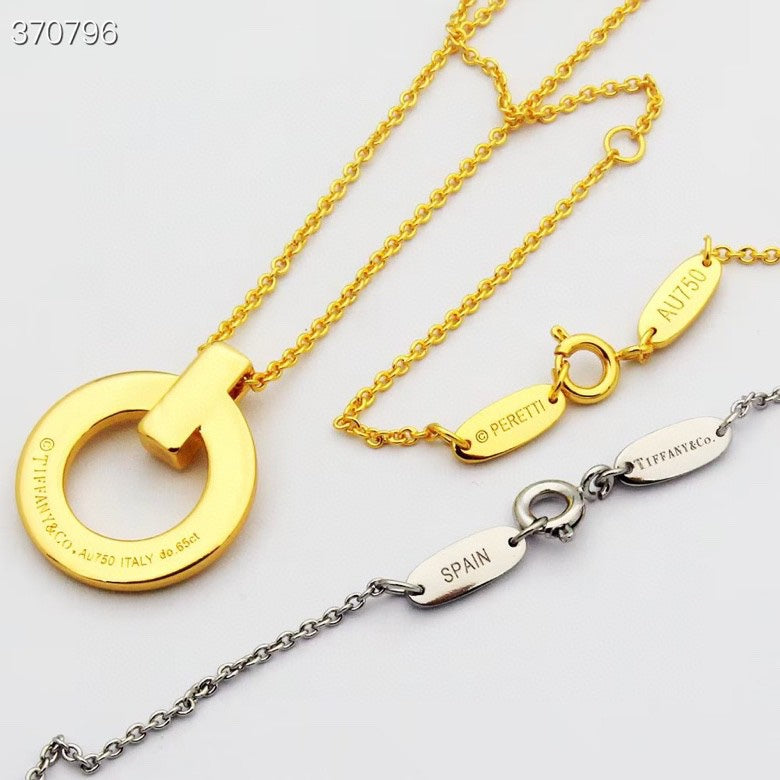 [Reverie Jewels]T1 CIRCLE MEDIUM NECKLACE
