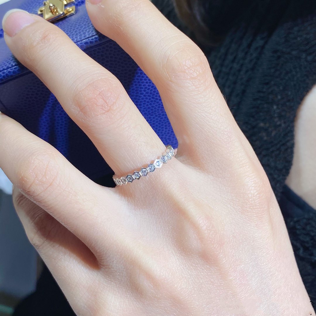 [⭐Reverie Jewels]BEE LOVE DIAMOND PAVED SMALL RING