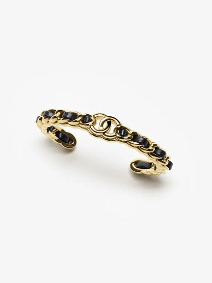 [⭐Reverie Jewels]Double C Open Bangle