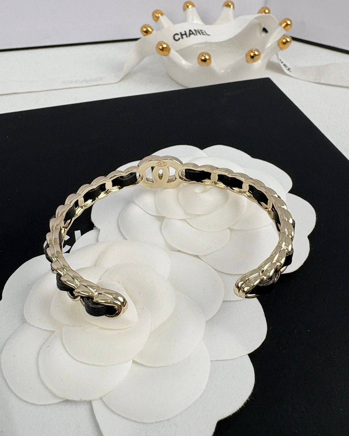 [⭐Reverie Jewels]Double C Open Bangle