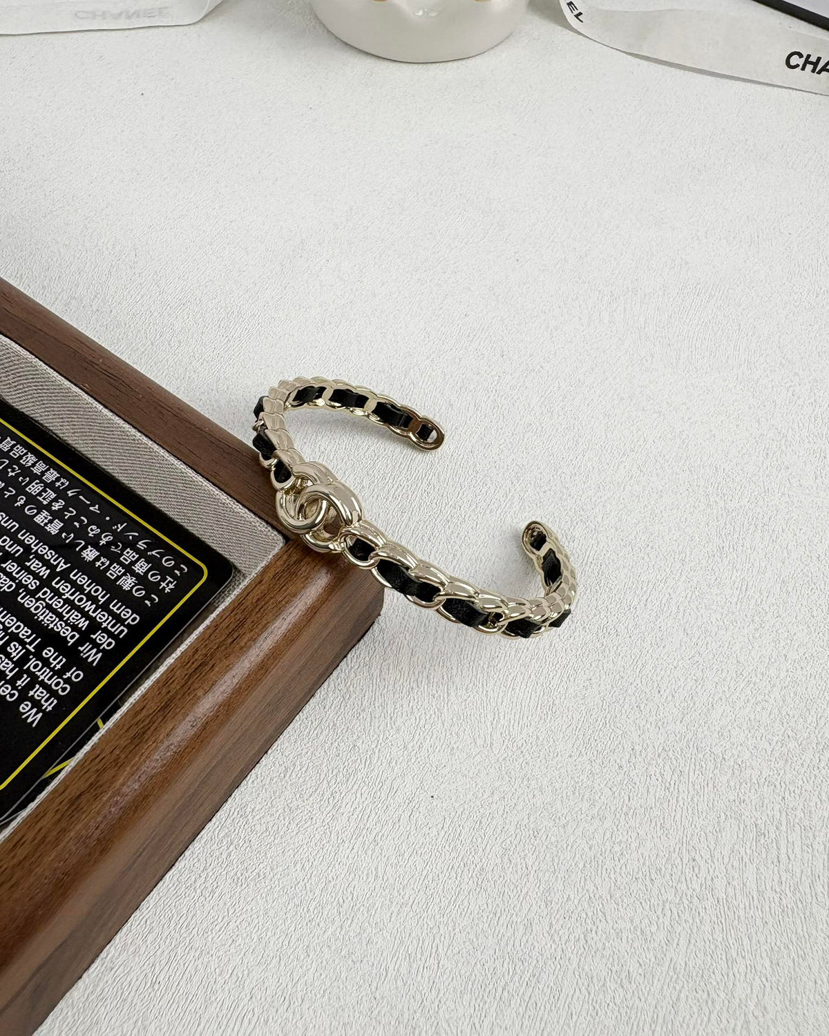 [⭐Reverie Jewels]Double C Open Bangle