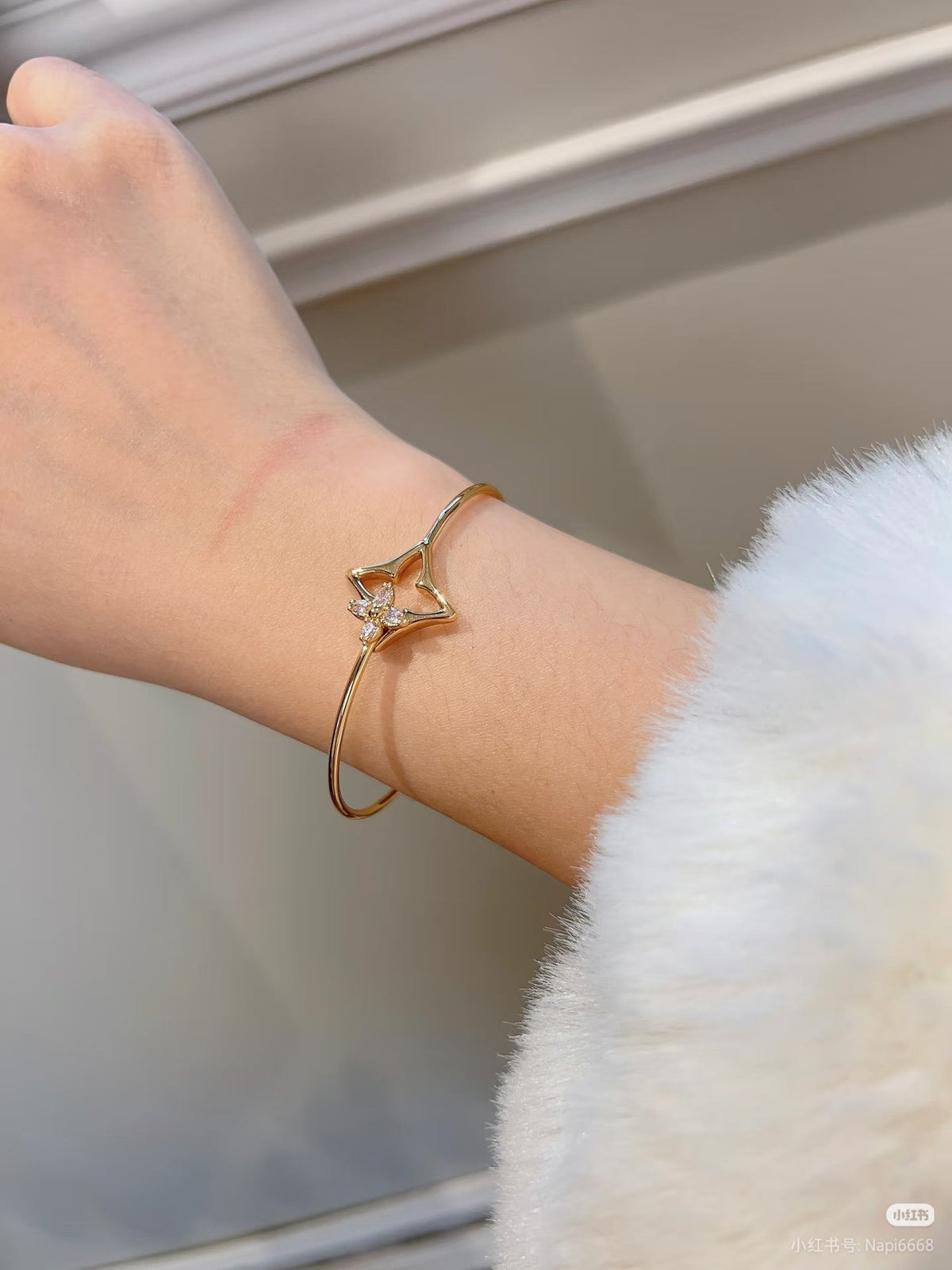 [⭐Reverie Jewels]Pink Diamond Bracelet