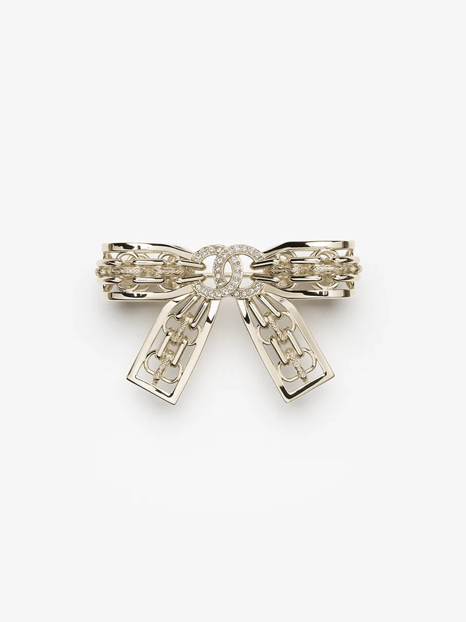 [⭐Reverie Jewels]25K Hollow Bow Brooch