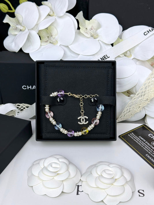 [⭐Reverie Jewels]Colorful Transparent Resin Bracelet