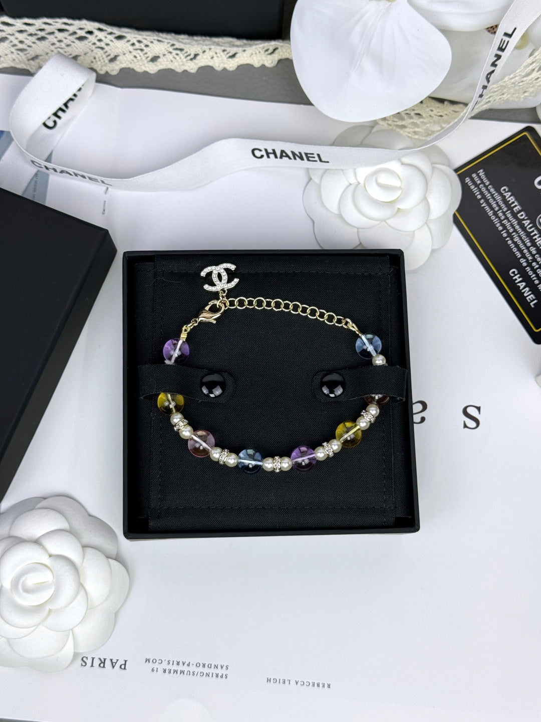 [⭐Reverie Jewels]Colorful Transparent Resin Bracelet