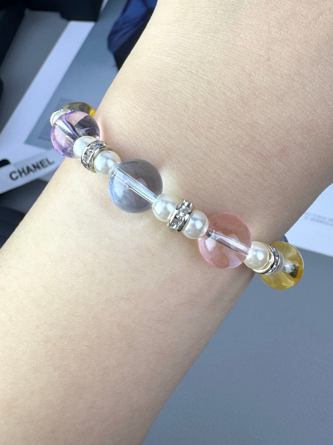 [⭐Reverie Jewels]Colorful Transparent Resin Bracelet