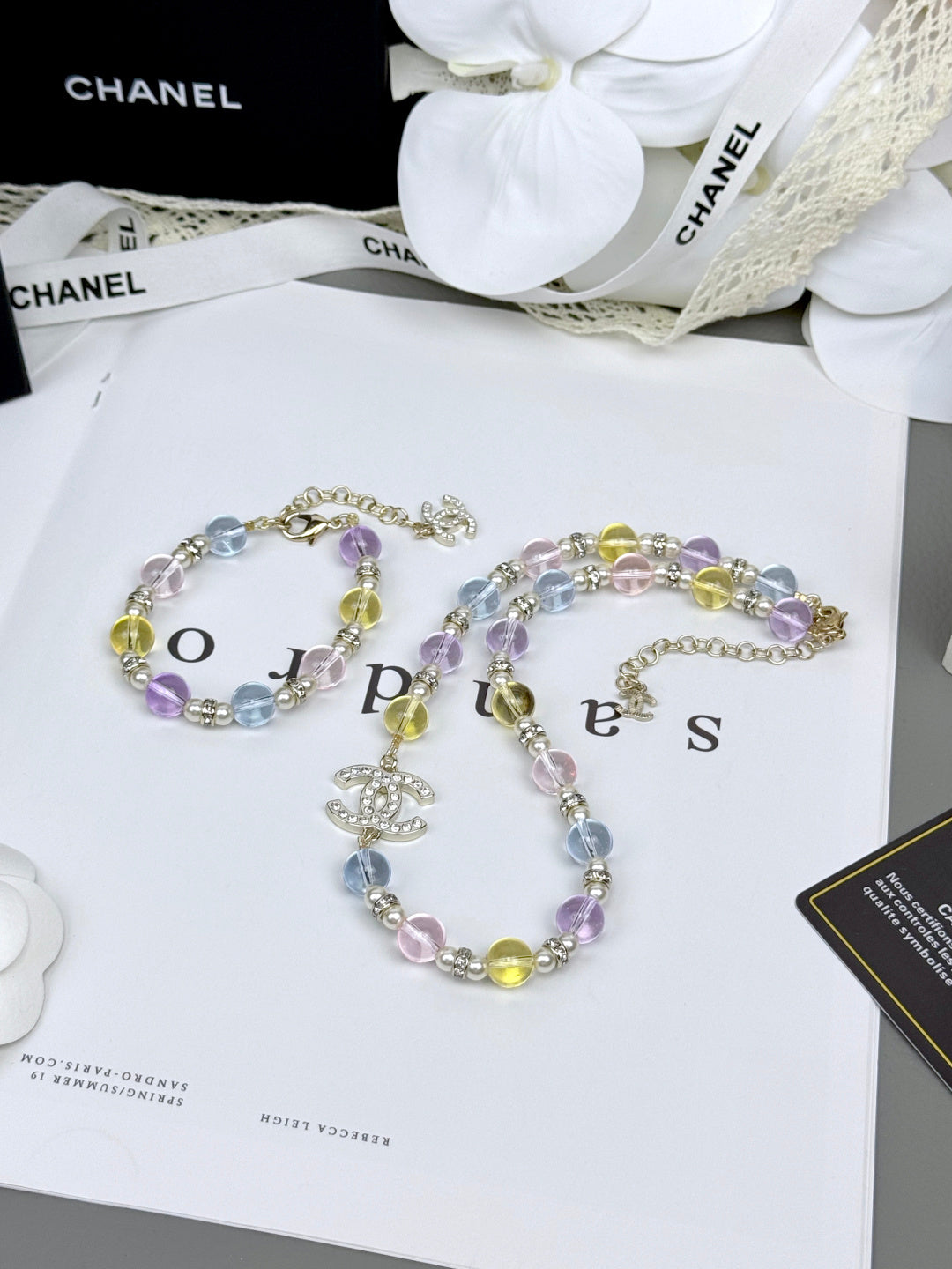 [⭐Reverie Jewels]Colorful Transparent Resin Bracelet