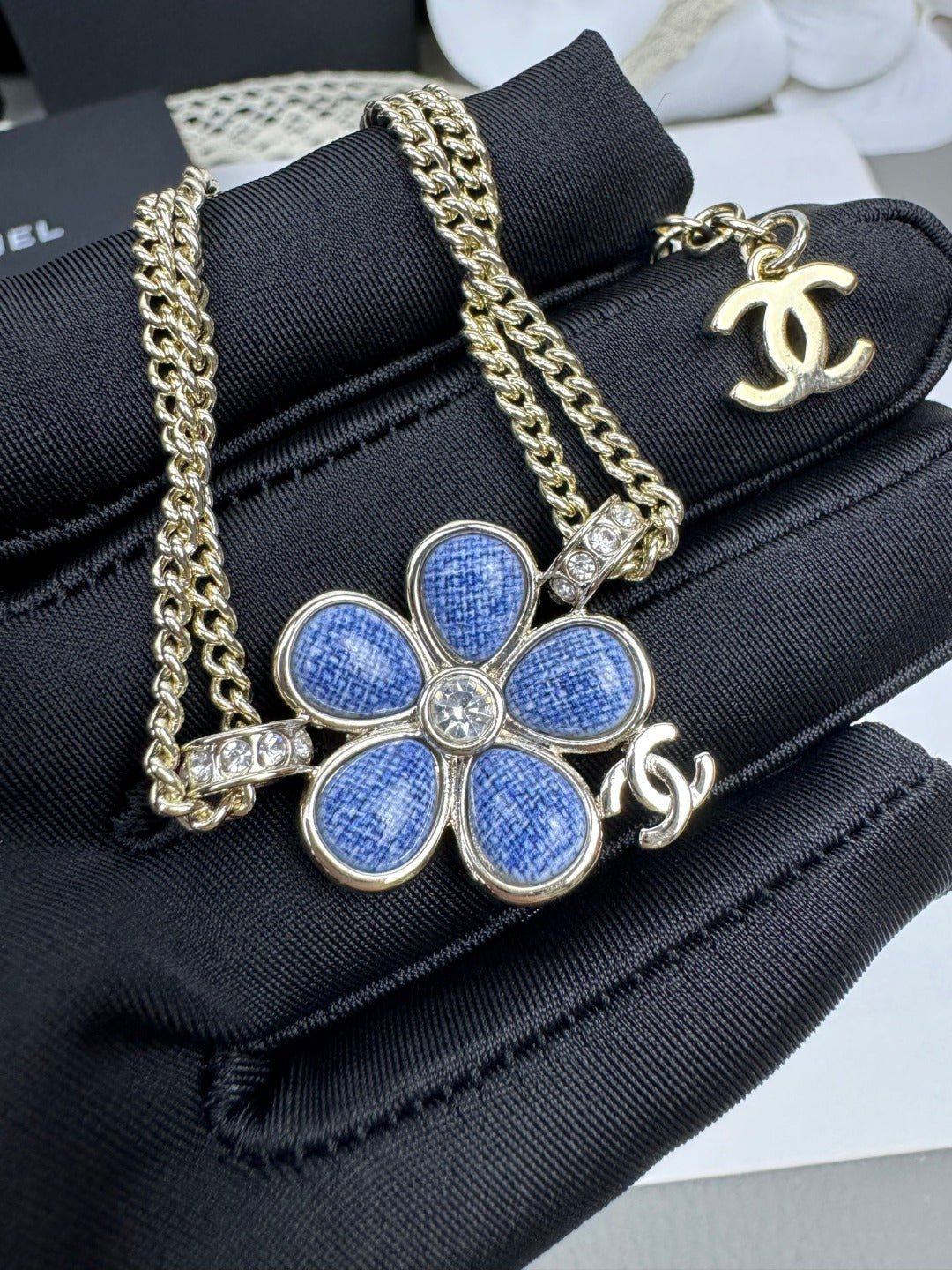[⭐Reverie Jewels]VOLTE New Blue Floral Double-Layer Bracelet
