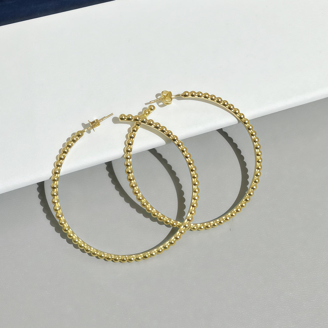 [⭐Reverie Jewels]SMOOTH BEAD STUD EARRINGS