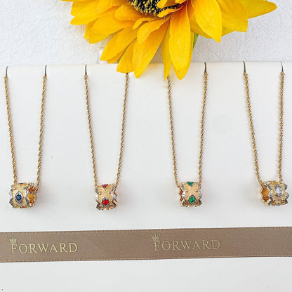 [⭐Reverie Jewels] B.C.L “Little Waist” Enamel  NECKLACE（Various colors
