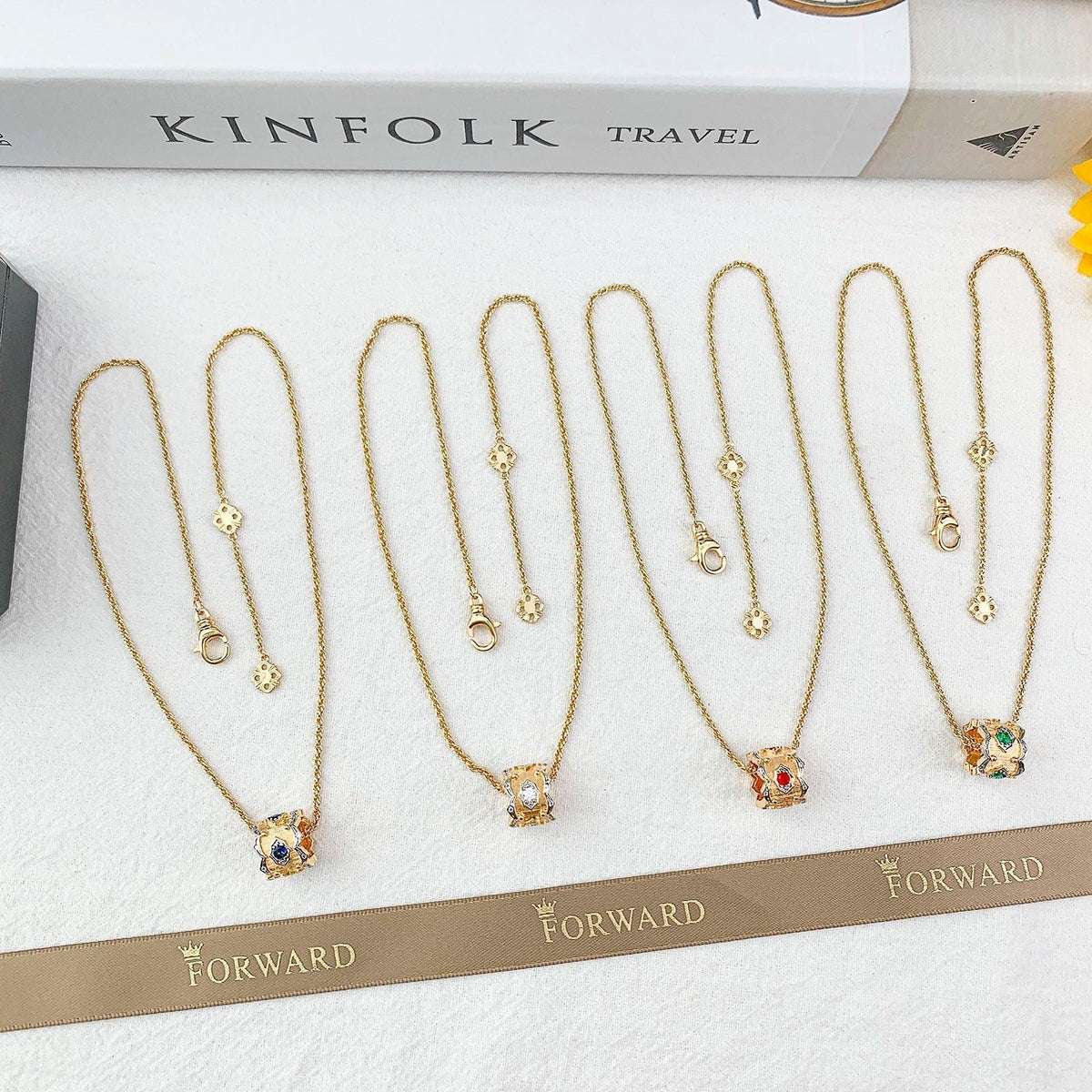 [⭐Reverie Jewels] B.C.L “Little Waist” Enamel  NECKLACE（Various colors