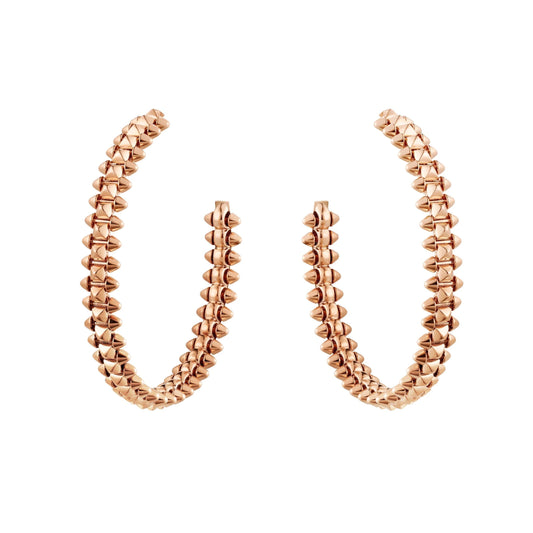 [⭐Reverie Jewels]CLASH LARGE HOOP EARRINGS