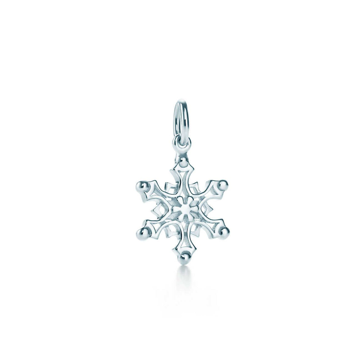 [Reverie Jewels]STERLING SILVER SNOWFLAKE PENDANT NECKLACE