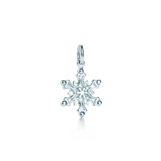[Reverie Jewels]STERLING SILVER SNOWFLAKE PENDANT NECKLACE