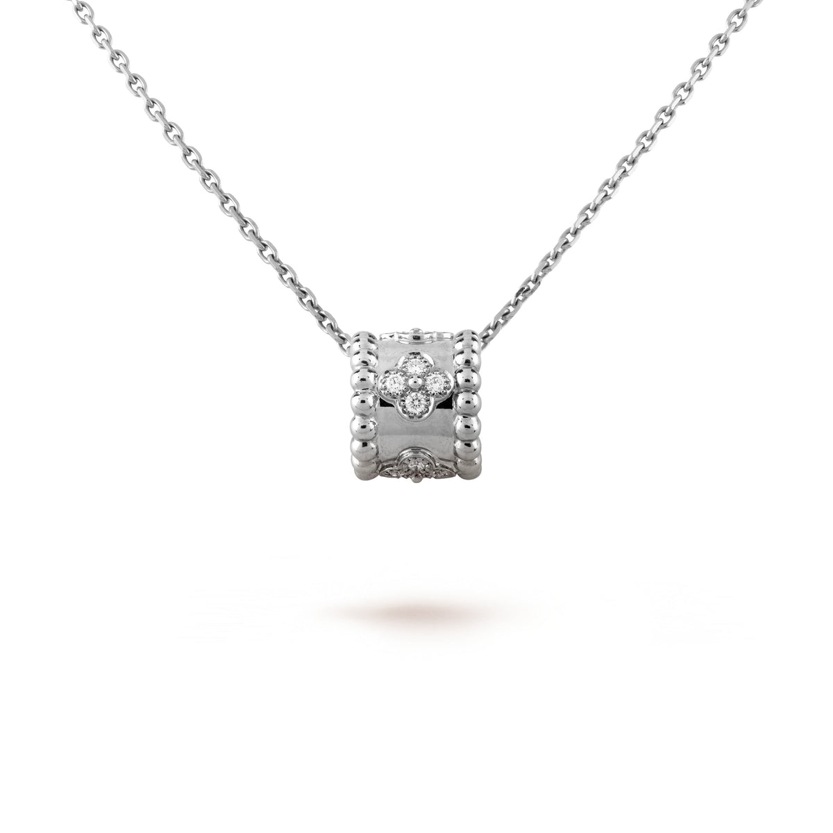 [⭐Reverie Jewels]PERLEE PEDANT SIVLER DIAMOND NECKLACE