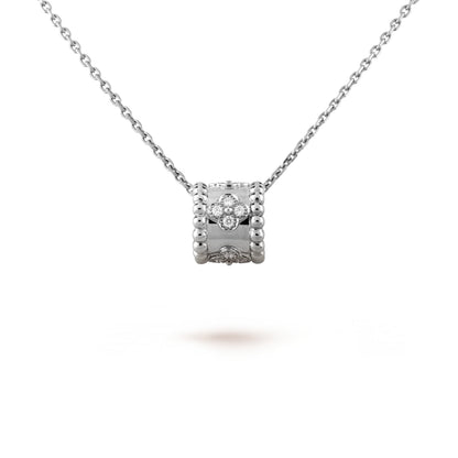 [⭐Reverie Jewels]PERLEE PEDANT SIVLER DIAMOND NECKLACE