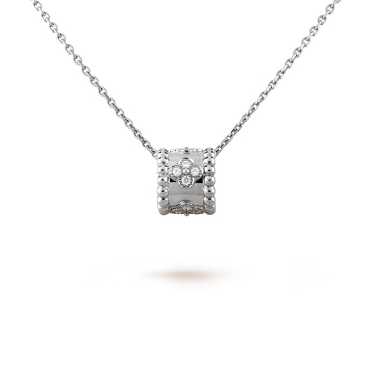 [⭐Reverie Jewels]PERLEE PEDANT SIVLER DIAMOND NECKLACE