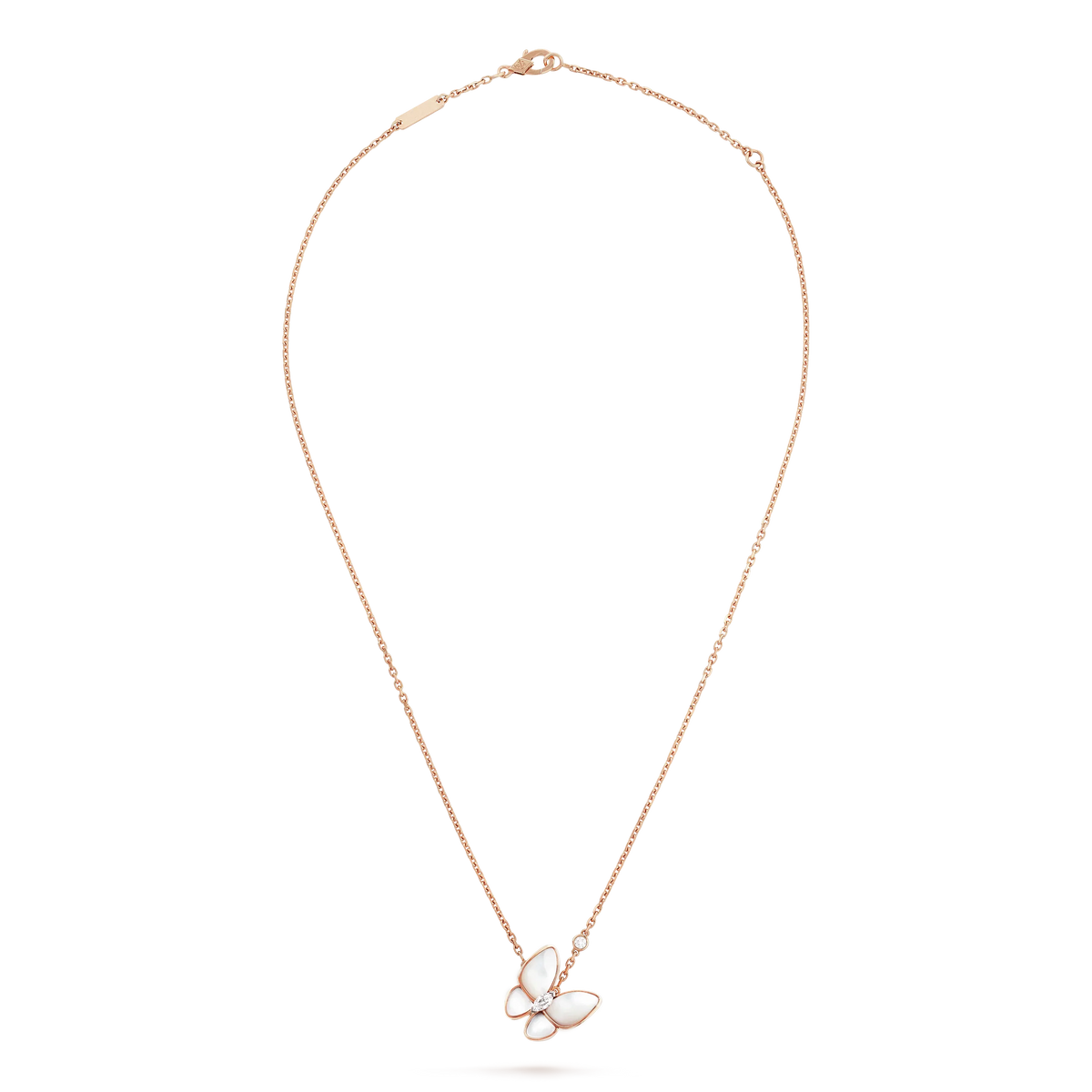 [⭐Reverie Jewels]BUTTERFLY MOP DIAMOND NECKLACE