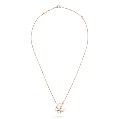 [⭐Reverie Jewels]BUTTERFLY MOP DIAMOND NECKLACE