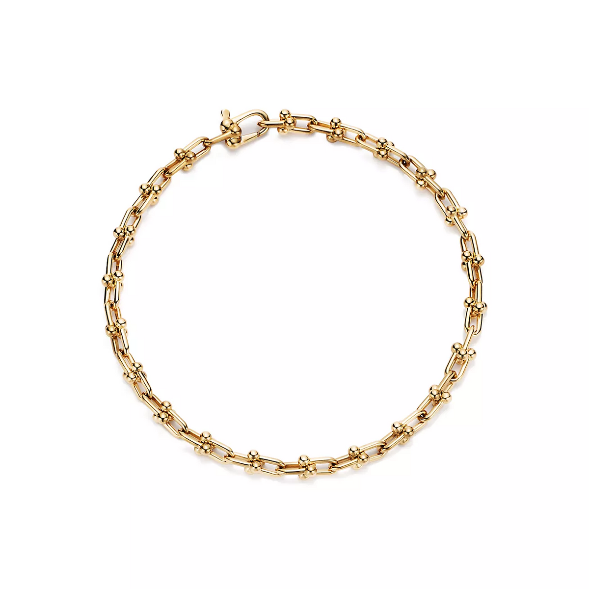 [Reverie Jewels]HARDWEAR MICRO LINK 44 MOTIF GOLD BRACELET