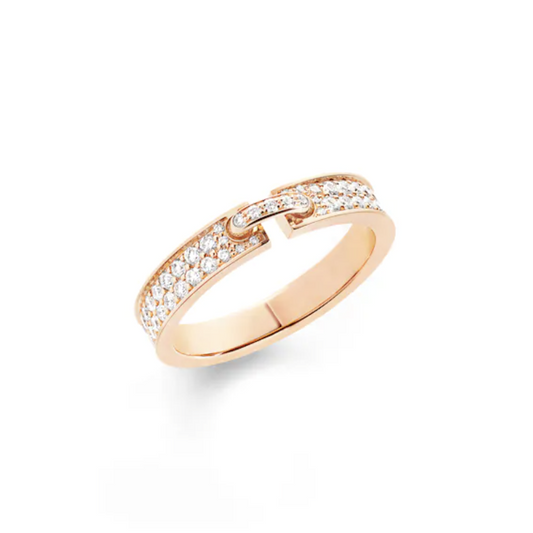 [⭐Reverie Jewels]ALLIANCE LIENS VIDENCE PAVED DIAMOND 4MM RING
