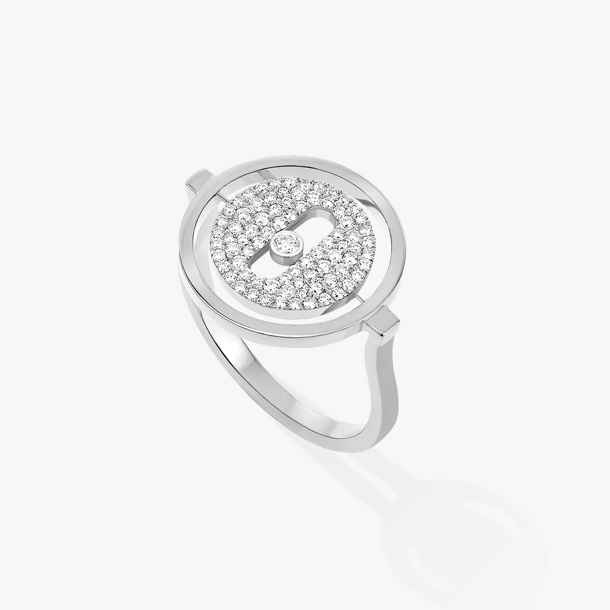 [⭐Reverie Jewels]Demo MOVE PAVED SILVER DIAMOND RING