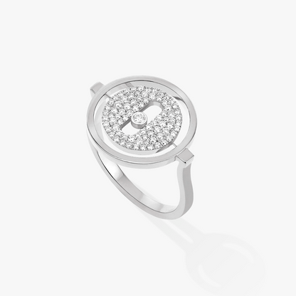 [⭐Reverie Jewels]Demo MOVE PAVED SILVER DIAMOND RING