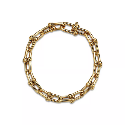 [Reverie Jewels]HARDWEAR MEDIUM LINK 20 MOTIF GOLD BRACELET