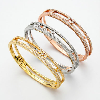 [⭐Reverie Jewels]Move Romane pavé bangle