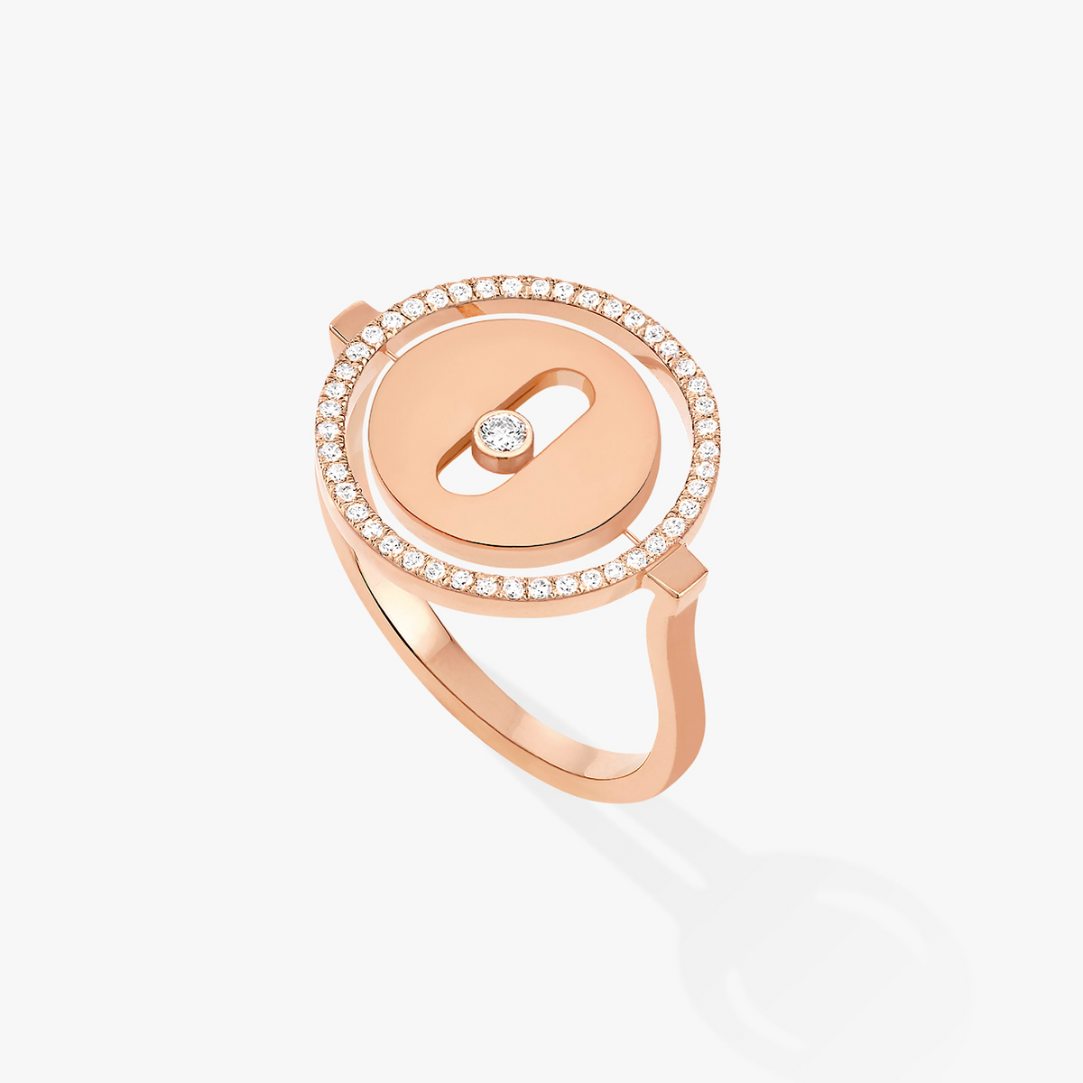 [⭐Reverie Jewels]Demo MOVE PINK GOLD DIAMOND RING