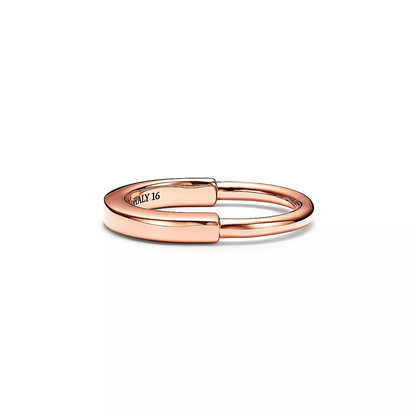 [Reverie Jewels]LOCK RING PINK GOLD
