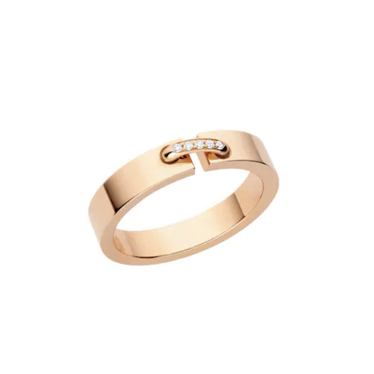 [⭐Reverie Jewels]ALLIANCE LIENS VIDENCE DIAMOND 4MM RING