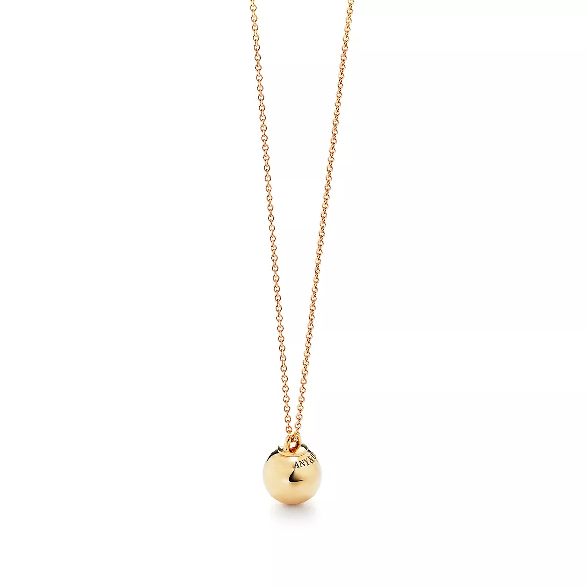 [Reverie Jewels]BALL PENDANT 12.75MM NECKLACE