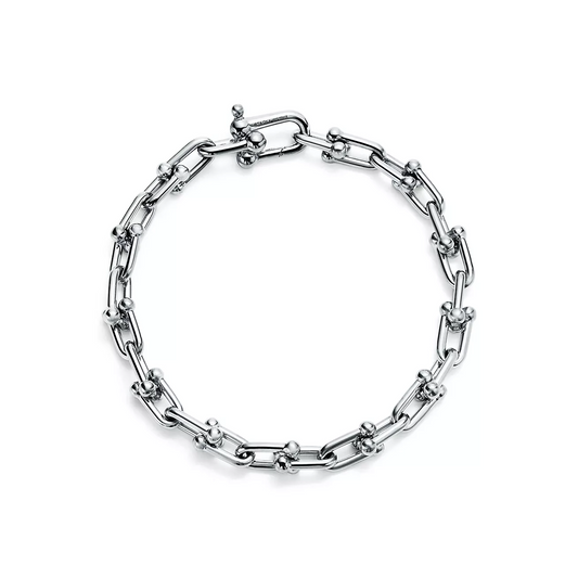 [Reverie Jewels]HARDWEAR SMALL LINK 26 MOTIF SILVER BRACELET