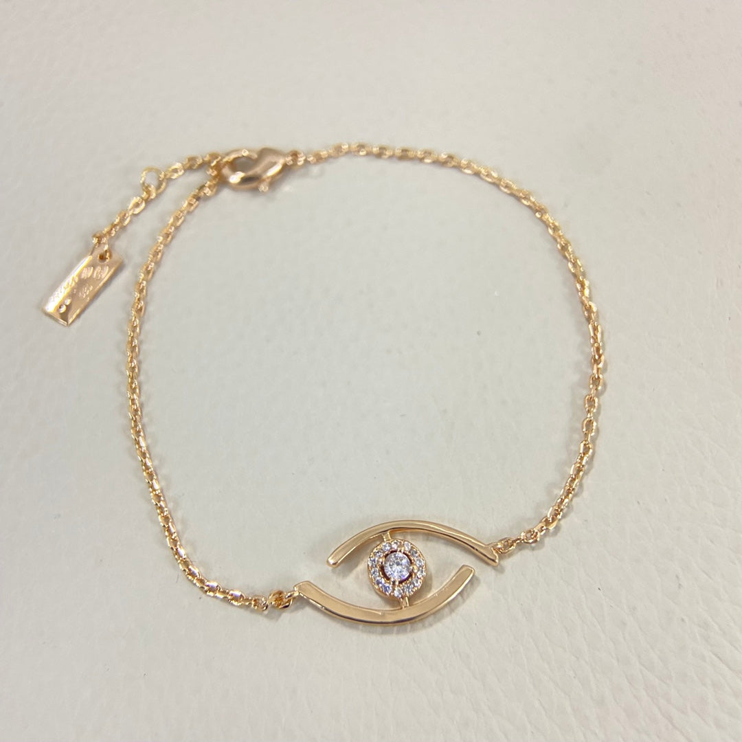 [⭐Reverie Jewels]Demo Eye Pave-Set Diamond Bracelet