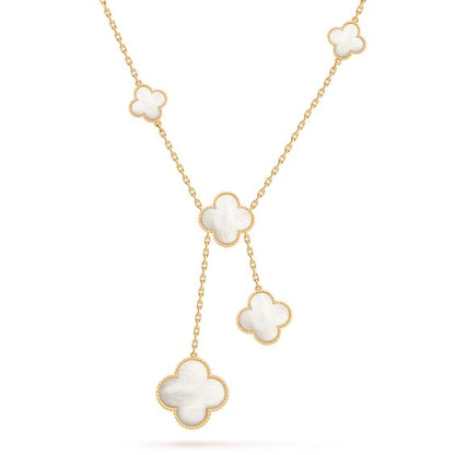[⭐Reverie Jewels]CLOVER MOTHER OF PEARL NECKLACE 6 MOTIF