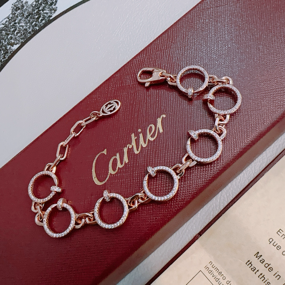 [⭐Reverie Jewels Jewelry] LOVE&JUSTE BRACELET DIAMONDS