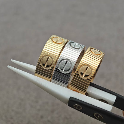 [⭐Reverie Jewels]LOVE 6.5MM RING
